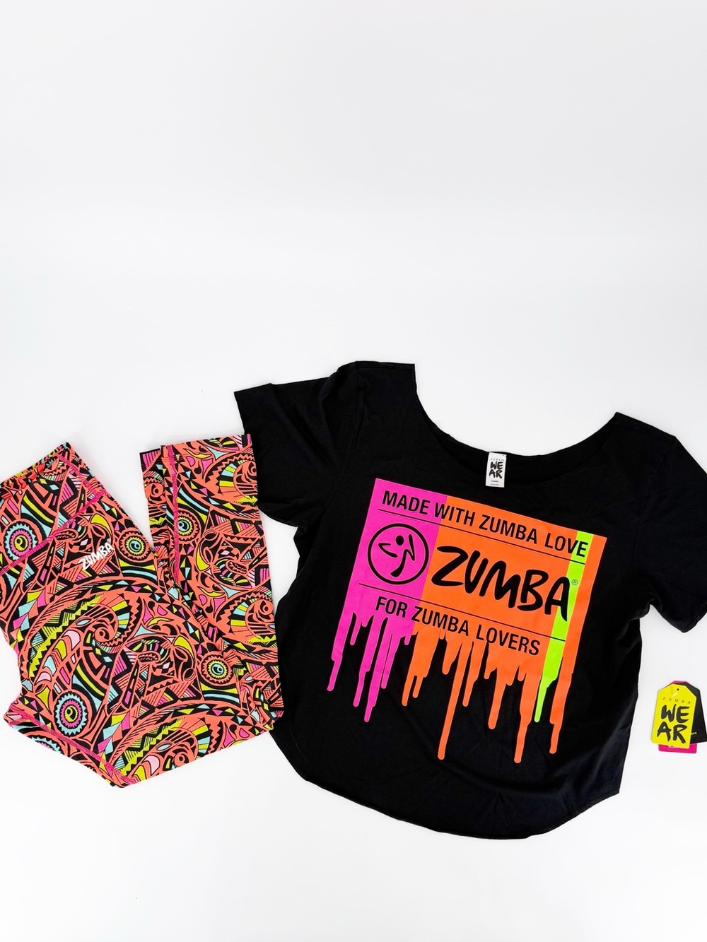 Zumba Fitness Matching Top & Leggings